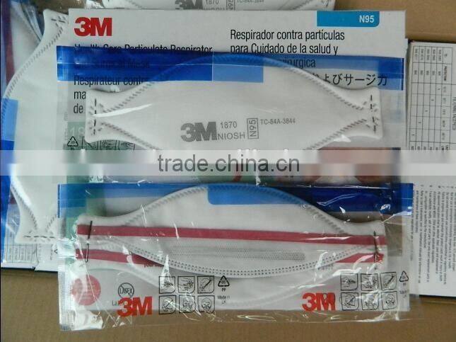 3m1870 mask 3M n95 face mask 3m anti MERS mask 3M Surgical Mask N95 3M 1870 Surgical Mask
