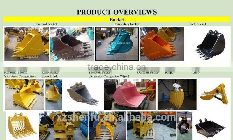 excavator parts Heavy duty excavator bucket 2.3 CBM model SFSH460-5