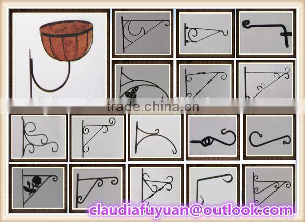 galvanized and powder coated outdoor metal hook for hanging baskets and metal shepherd hook