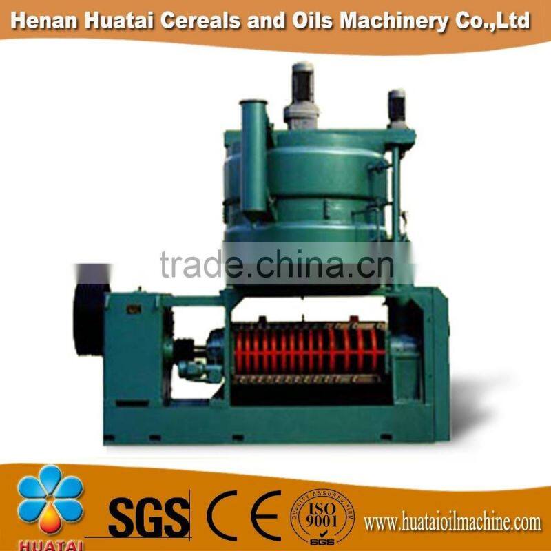200TPD iso certified cold press rice bran oil machine from Huatai Factory