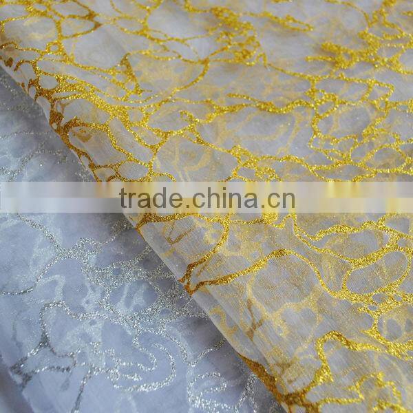 100% organza Sew Quilting Fabric Christmas Holiday Santa Clause