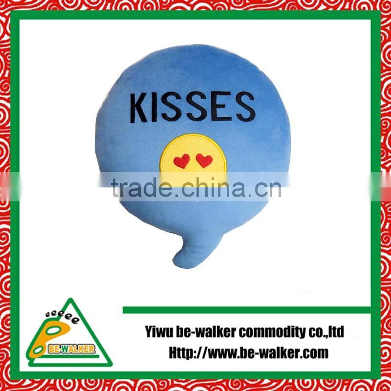 2016 Plush Cushion And Tube Cushion With Emoji stuffing PP Cotton