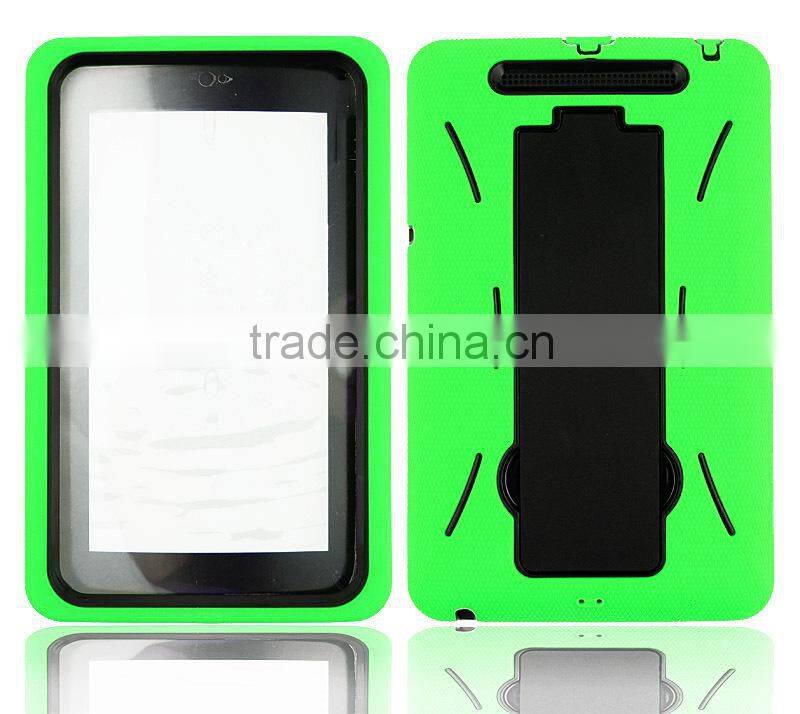 Robot stand hybrid case for Google Nexus 7inch tablet cover