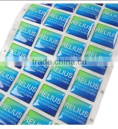 3d soft plastic label adhesive (M-EP239)