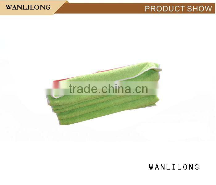 SV300 velcro backing microfiber flat mop