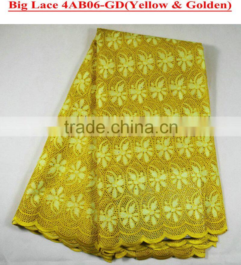 Hot sell african swiss voile lace in switzerland heavy voile lace for wedding 2015