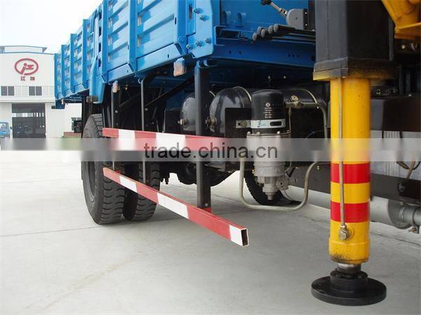 tipper truck with crane ,dump crane truck for sale