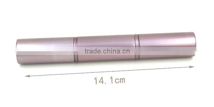 Newest Full Metal Aluminum Ferrule Double Side Retractable Powder Brush