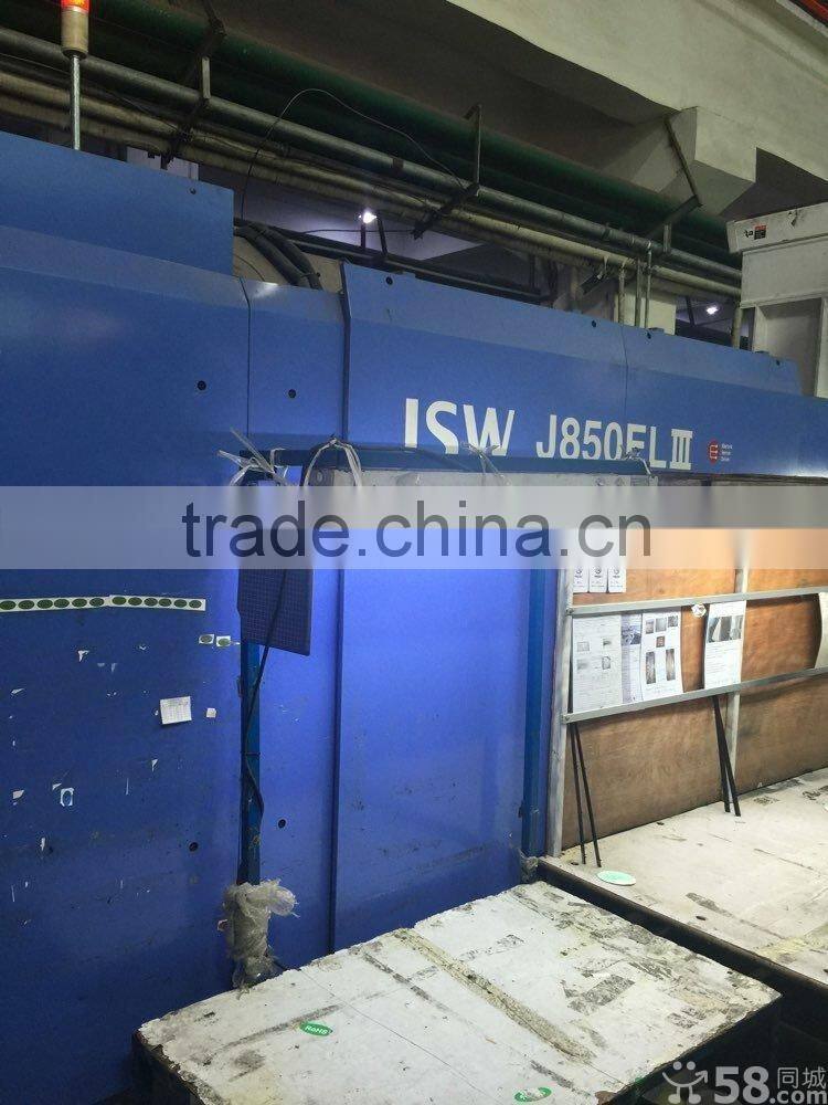 Japanese all electric plastic injection molding machine JSW 850T 1300T
