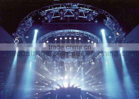 heavy steel structural truss buildings arch lighting truss shows connector for aluminum truss