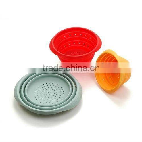 unbreakable and durable silicone colander