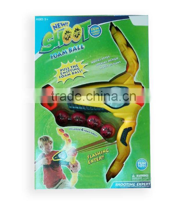 Outdoor play set hot product EVA ball Space Gun outdoor boy toy for wholesale