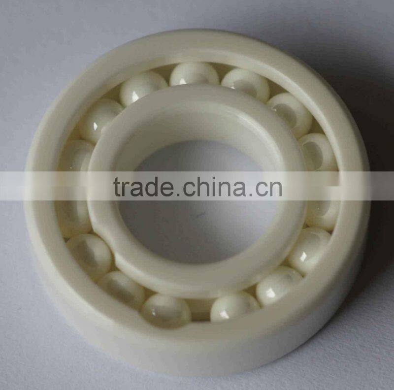 Full ceramic angular contact ball bearing,Si3N4/Zro2 ball