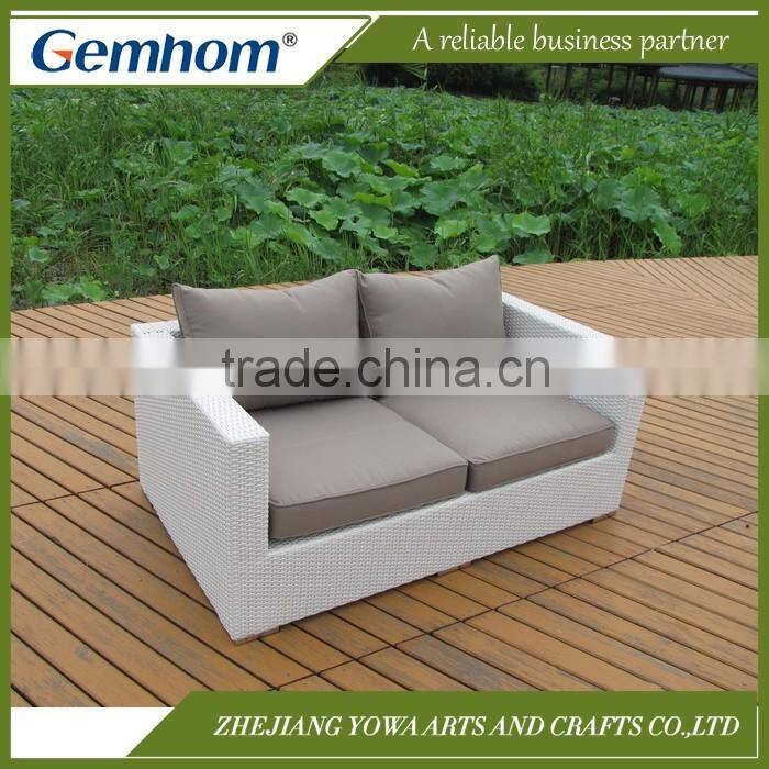 New design patio white wicker furniture for sale