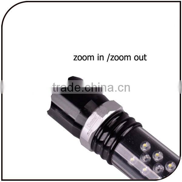 Waterproof battery powered 18650 magnetic aluminum super bright led camping light