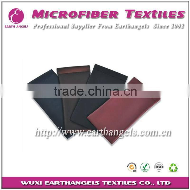 Clip PU eyeglasses pouch ,PU leather pouch, PVC water proof pouch