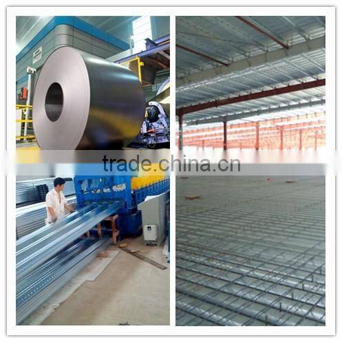 yx51-250-750 Galvanized Corrugated Steel Floor Decking Sheet