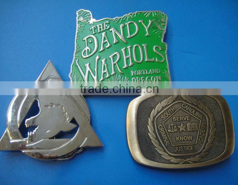 zinc alloy metal personalized unique belt buckles
