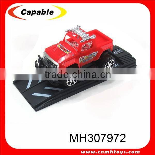 plastic material cheap friction toy truck small car kids toy