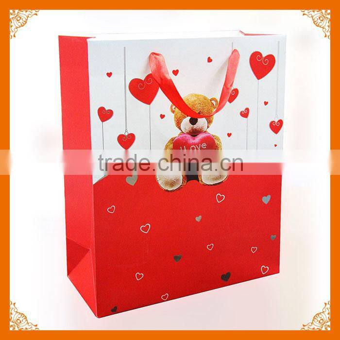 christmas tree paper bag for gift