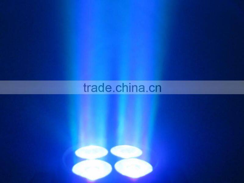 LED Mini dmx moving lighting 4x10w RGBW 4in1 led KTV light