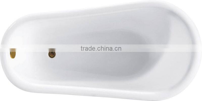 free standing acrylic bath tub 1610X630X790mm