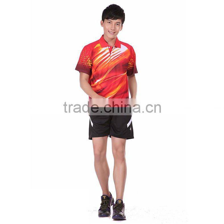 Badminton jersey,fashion sport uniforms,cheap badminton shirt wholesale
