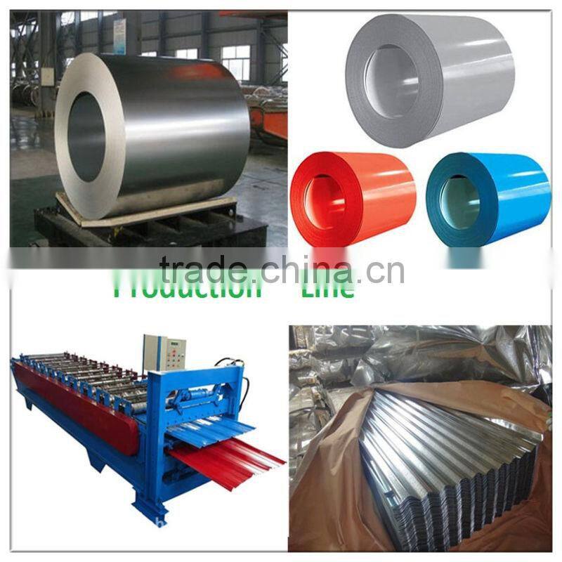 Pre-Painted Colored Galvanized Steel Sheet Corrugated Roofing