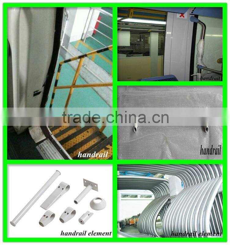 High quality OEM removable armrest/handrail of subway/railway/train parts