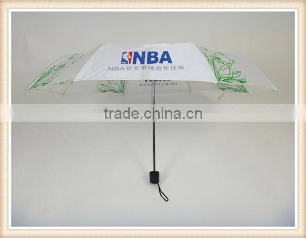 21'' folding promotional umbrella with company logo from China