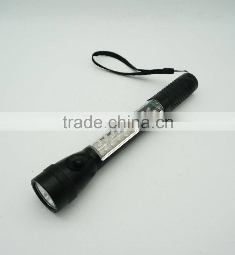 Trade assurance superbright shockproof traffic flashlight