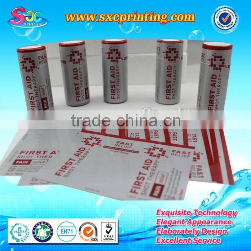 Custom designed pill bottle labels , designer labels China wholesale