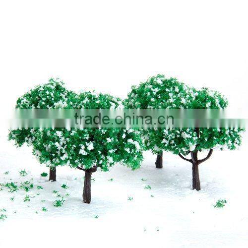 Decorative plastic tree, scale model trees, architectural model tree , train layout model,miniature scale trees, MT-19