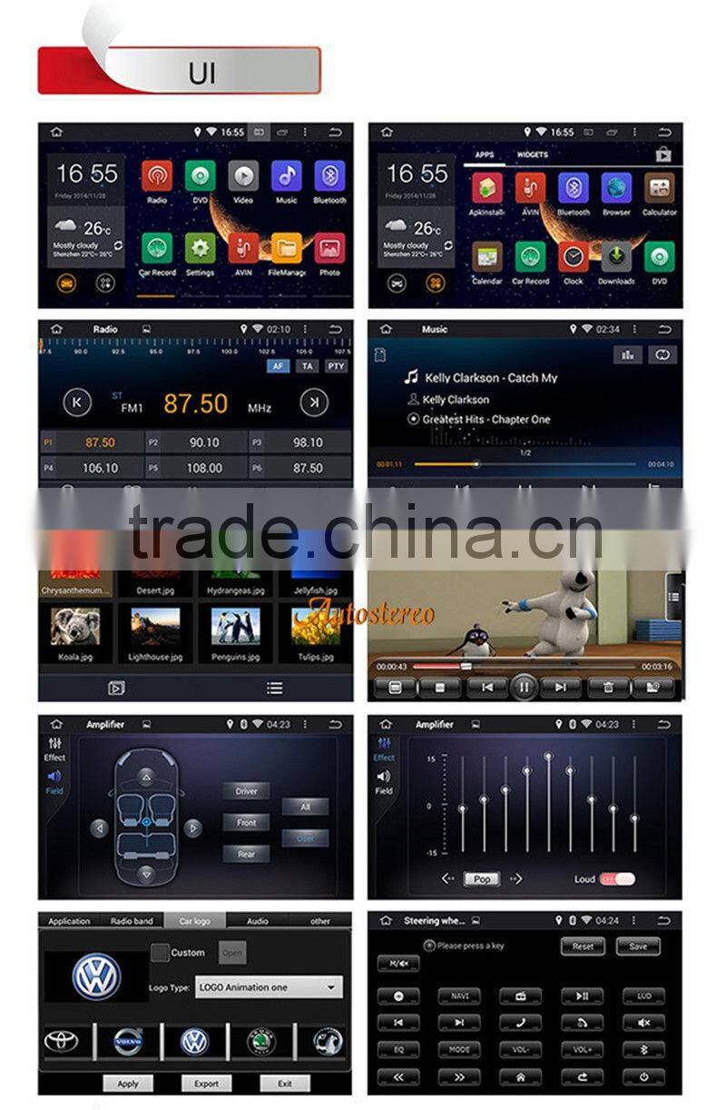 Android 4.4 Car GPS Navigation System auto Stereo For Ford 2007+