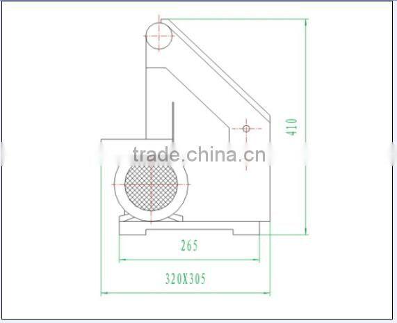 Trade Assurance ZY-1500 METAL BELT SANDER FOR SALE