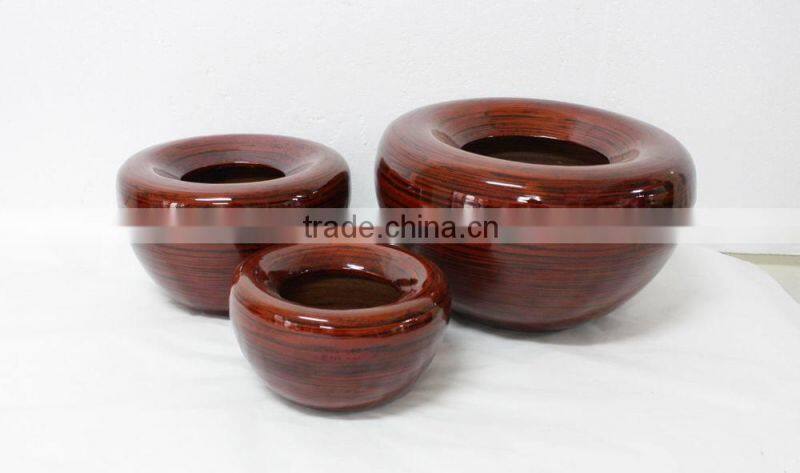 Antique Vietnamese Style Mother of Pearl Vase