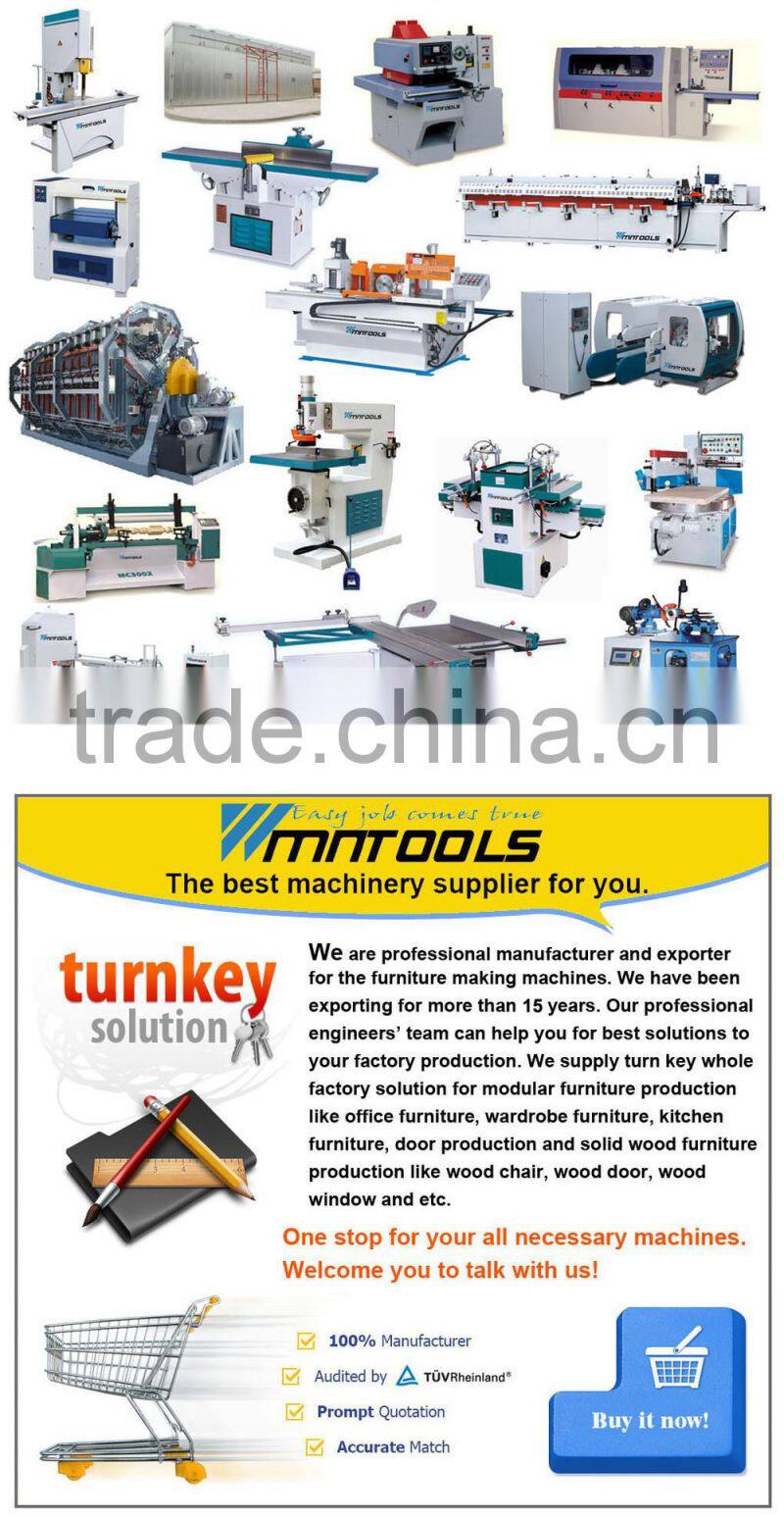 Solid wood floor making machine