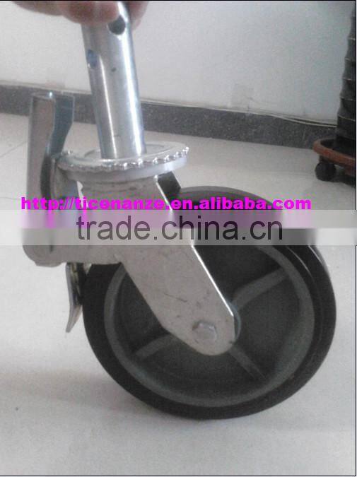heavy duty 6" 8" scaffolding caster wheels(with or without brake)