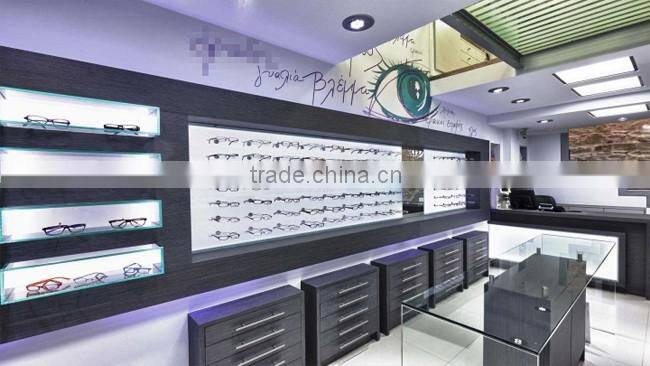 Custom high quality retail eyewear furniture optical store furniture