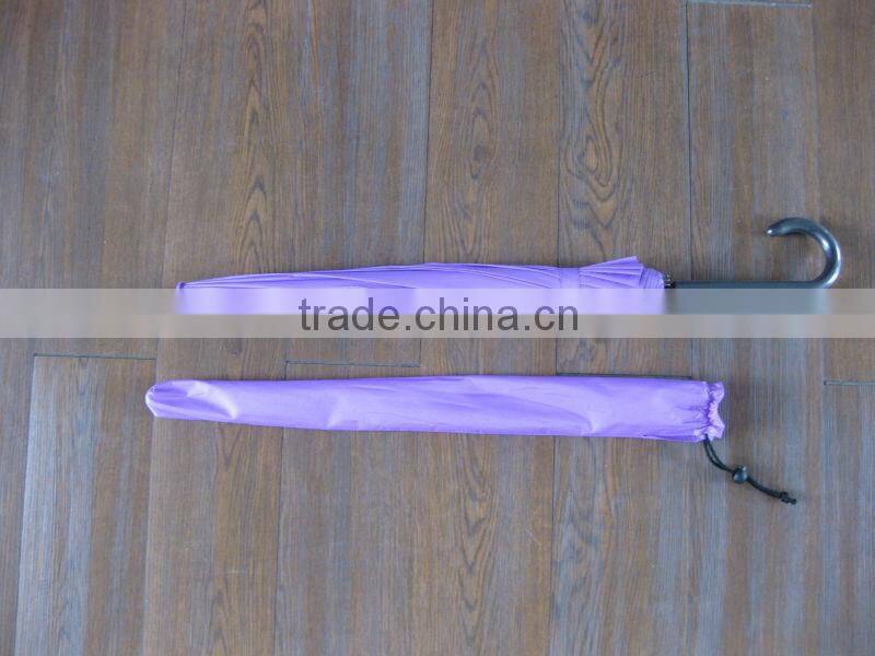 16 ribs fiberglass frame rainbow umbrella,64CM*16K promotion Straight umbrella