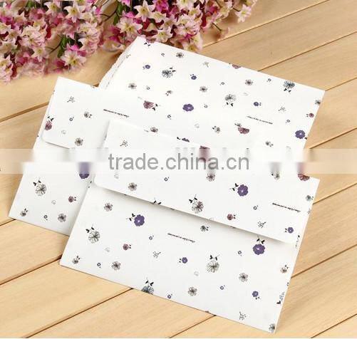 Luxury black paper envelope 22cm*22.5cm envelope