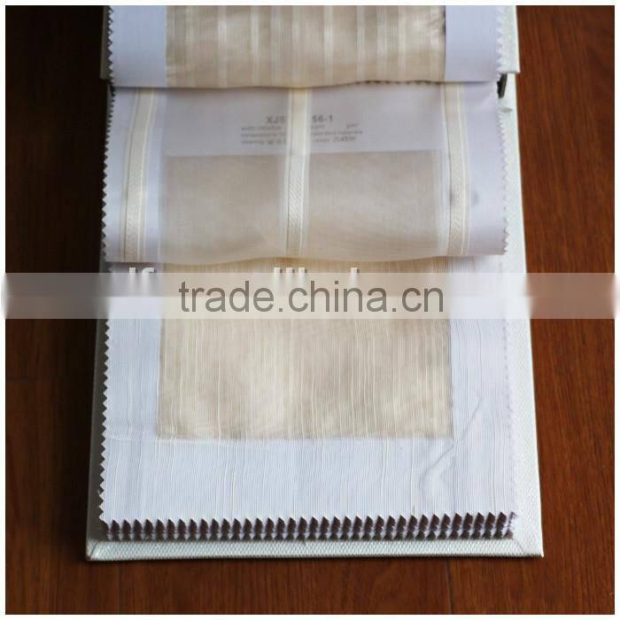 Sheer fire retardant fabric blackout window curtains screen XJSY 0230