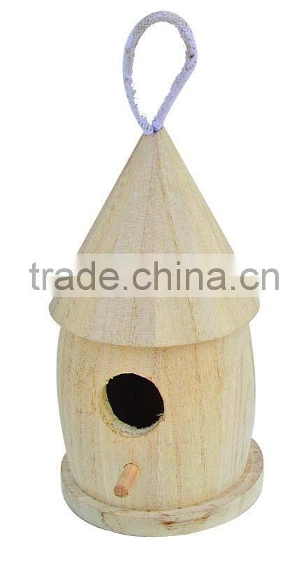 Antique rund bird cage wooden bird cage