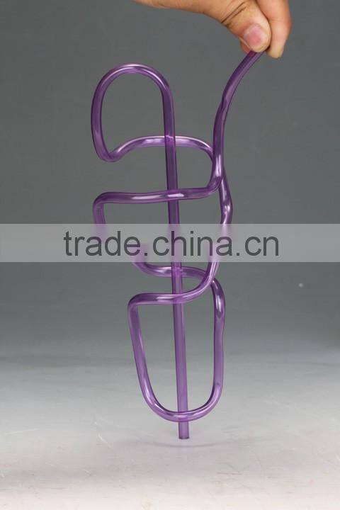 Loverly crazy high quality customized shape party drinking plastic straw