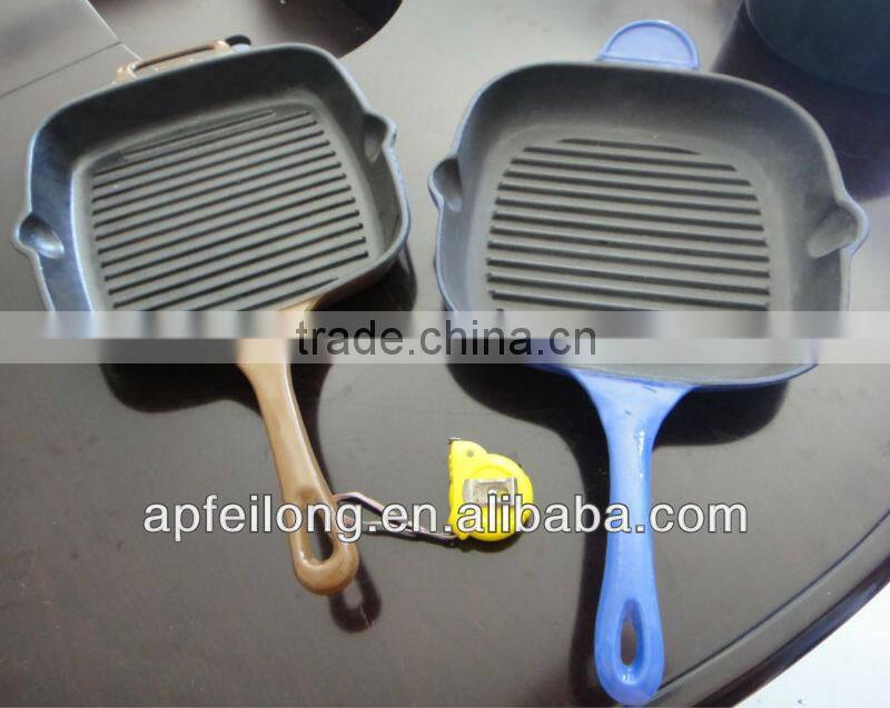 cast iron pan/griddle/skillet/ bbq pans manufacturer