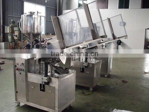 Tube filling and sealing machine, Soft tube filling and sealing machine, plastic tube filling and sealing machine