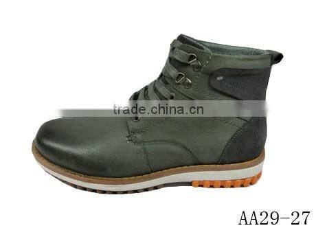 wholesale high quality leather boots for men
