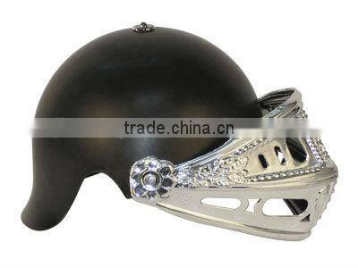 Knight helmet electroplate