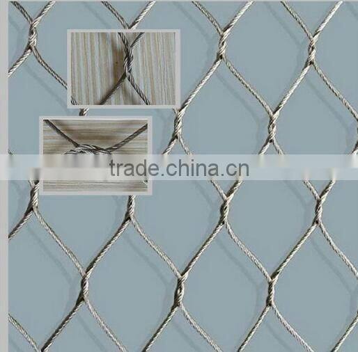 zoo bird netting stainless steel aviary mesh/netting