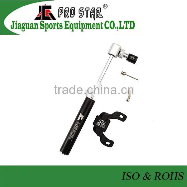 Mini Aluminum Bike Accessory Pocket Pump Bike Inflator Ball Pump